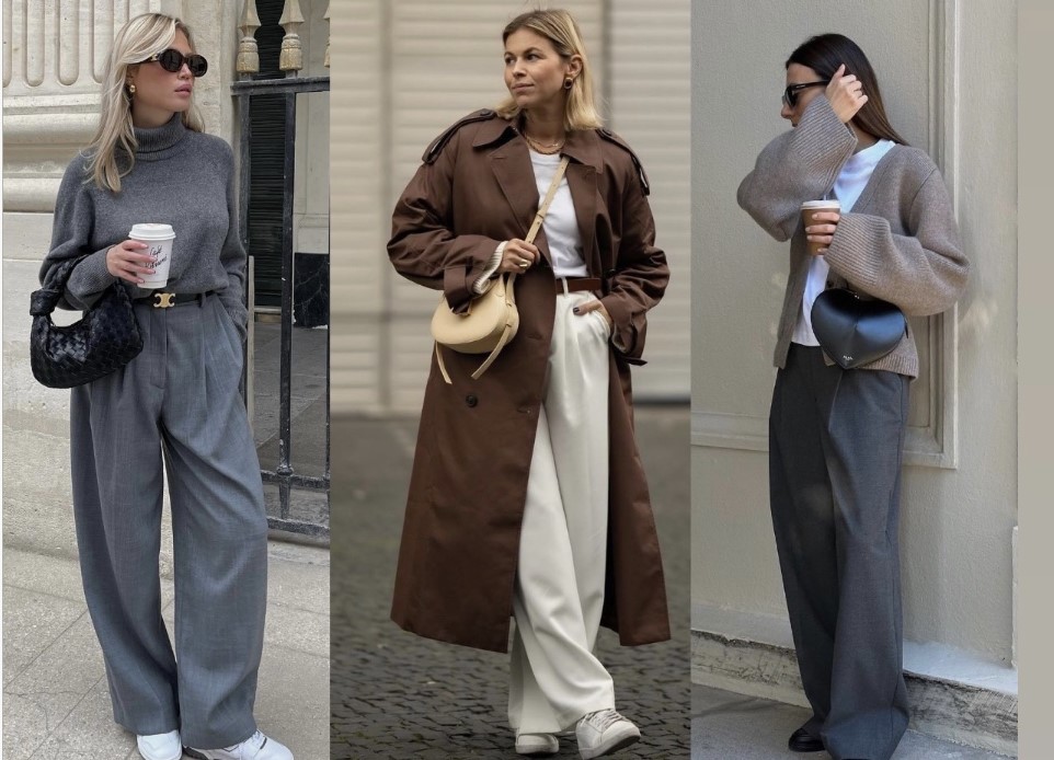 Брюки палаццо: з чим носити взимку