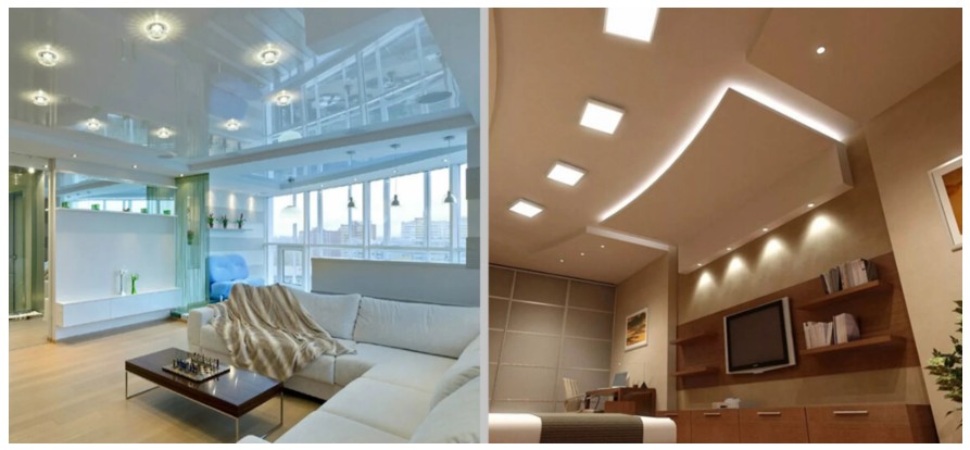 натяжні стелі чи гіпсокартон: що краще?